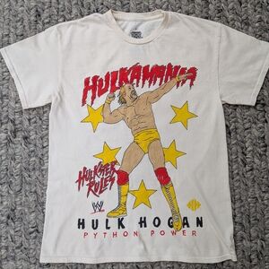 WWE Hulk Hogan Hulkster Rules Python Power Ripple Junction T Shirt M Hulkmania